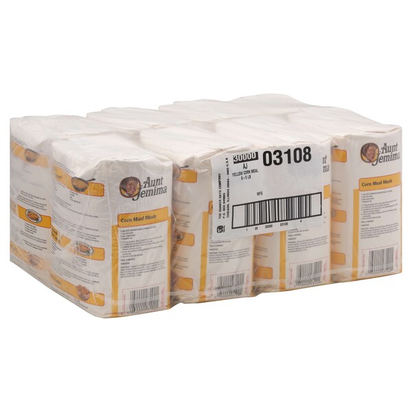 Aunt Jemima Aunt Jemima Yellow Cornmeal 5lbs Paper Bags, PK8 03108 Zoro